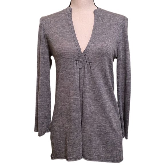 J. Crew Tops - J. Crew Gray Shirt Size S